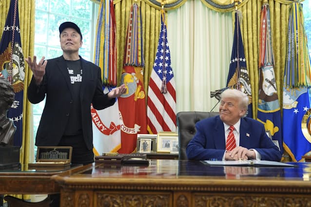 マスク氏、トランプ氏の看板法案「狂っている」　審議中に再批判
